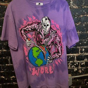 Warren Lotas "VS the World" Tie-dye shirt